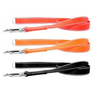 Reflektierende Hundeleinen Rot 20mm 150cm