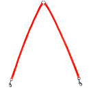 Mini Koppel 2x55cm Rot