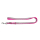 F&uuml;hrleine Candy 3-fach verstellbar Reflektierend Pink 20mm