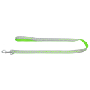 Hundeleine Nylonleine Candy Reflektierend Braun 25mm / 120cm