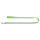 Hundeleine Nylonleine Candy Reflektierend Limone 20mm / 120cm