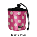 Leckerlitasche Kreis Pink