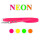 Neon Biothane Hundeleine genietet Neon Gelb 16mm 150cm