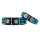 Lederhalsband Blue River 55cm/35mm