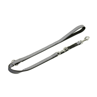 Karlie Art Joy Plus Führleinen Pepita schwarz/weiß 15mm - 200cm