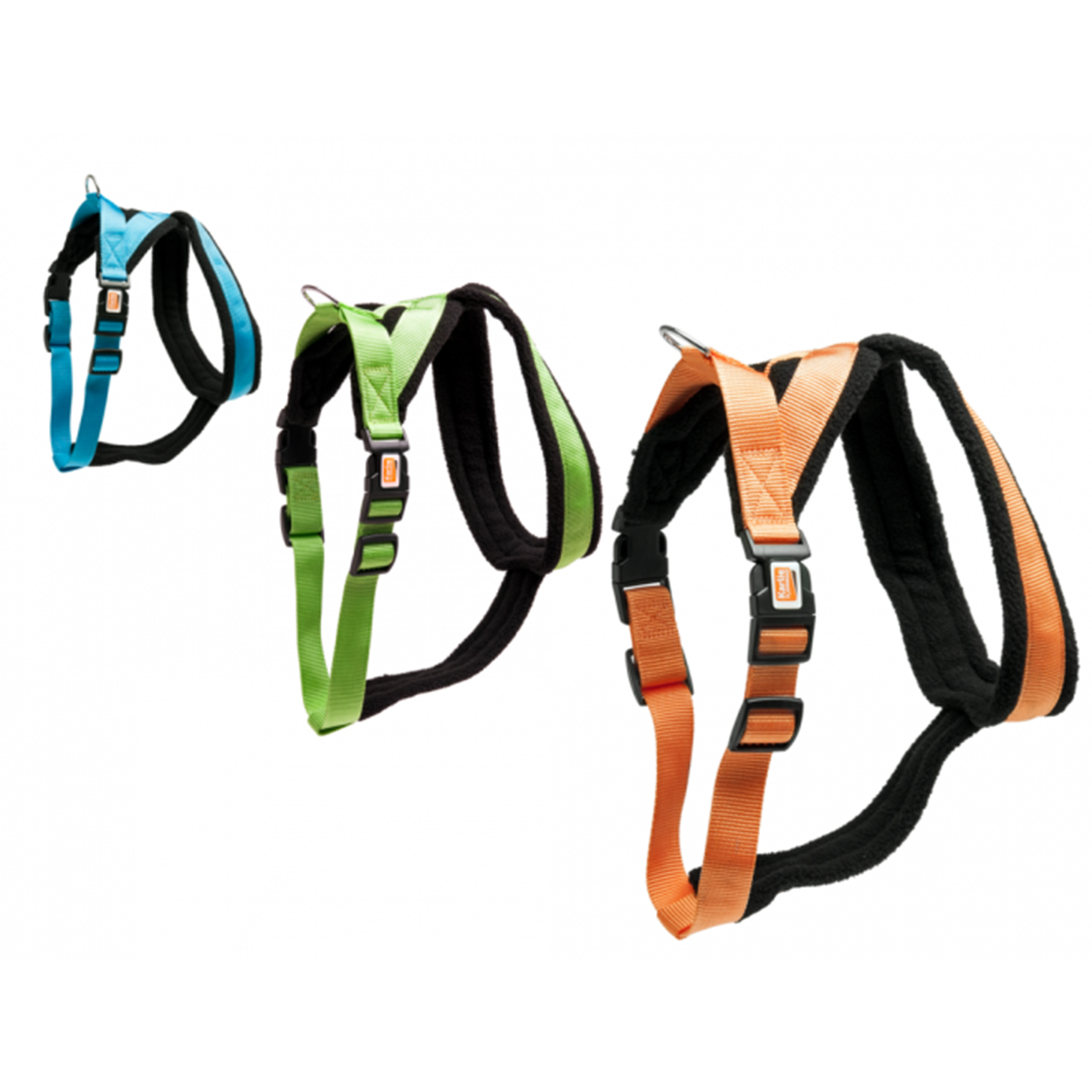 Harnais Karlie Sportiv Plus 1-2-3 Step And Go Pour Chien - Taille S, 25-45 Cm, Noir Et Ajustable