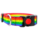 Hundehalsband Regenbogen