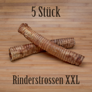 Rinderstrossen XXL 30-35 cm 5 St&uuml;ck