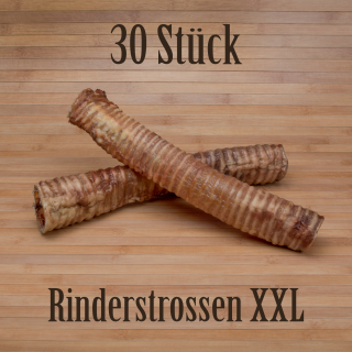 Rinderstrossen XXL 30-35 cm 30 St&uuml;ck
