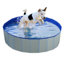 Hundepool rund blau Ø 120 x 30 cm