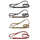 Silverround artificial leather lead 200 cm/20mm
