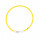 Duvo+ Flash Light Ring Leuchthalsband Nylon USB L 65 cm gelb