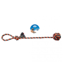Knot ball with hand loop Rope