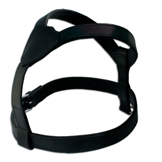 Ledergeschirr Knight Black 75 cm