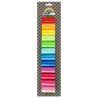 Kotbeutel Poopi Dog Rainbow Colors