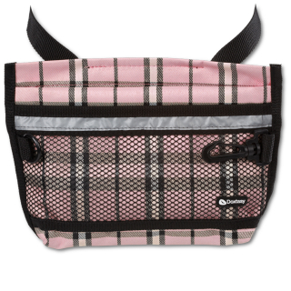 One handed treat bag Scottish Pink