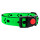Collare per cani con zampe 20mm blu 34-54cm