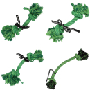 Spielseil mit Knoten grün