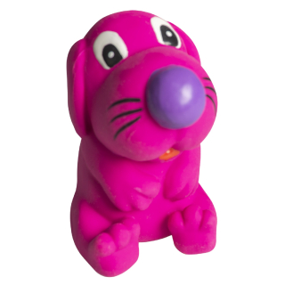 Chien en latex avec couineur