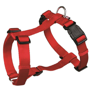 Trixie Premium H-Geschirr rot M-L 50-75 cm/20 mm