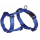Trixie Premium H-harness blue