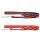 Guinzaglio per cani in look indiano 20 mm rosso 300 cm