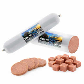 Premium Fleischwurst (Schnittfest) Pferd 400 g