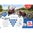 Fahrradanhänger Pet Trailer 2in1