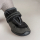 Scarpe per cani nero-grigio 2 pezzi.