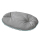 D&D Ovelly perla letto 55x40x7cm, Grigio scuro con tubature Mint