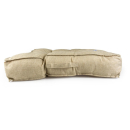 Duvo+ coussin Quadri carré beige