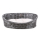 Panier pour chien Rustic Rattan avec coussin gris/anthracite