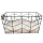 "Caviar" Panier métallique rectangulaire pour animaux domestiques