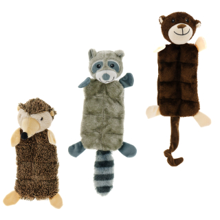 Peluche con 8 squeakers procione