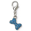 Schmuckanhänger Pendant Bone Blue