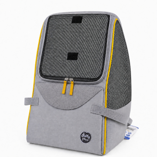 Tragerucksack Hund & Katze Paris Backpack Grau