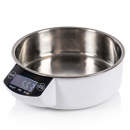Futternapf mit Waage, Edelstahl 1000 ml