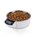 Futternapf mit Waage, Edelstahl 1000 ml