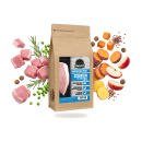 Premium Hundefutter Schwein mit Süßkartoffel & Apfel